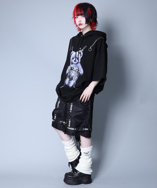 Amilige デザインベルトボンテージ ショートパンツ デザインベルトボンテージショートパンツ（その他パンツ