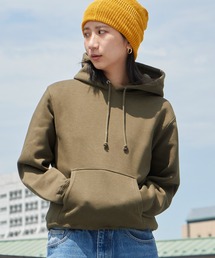 10.0oz スウェット 裏起毛 プルオーバーパーカー/フーディー スウェット トレーナー 無地 ユニセックス ルーズシルエット 秋服 2026年秋冬