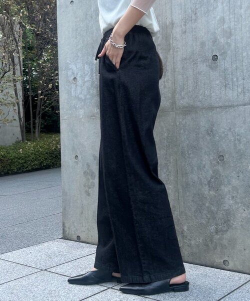 Jena espace merveilleux（ジェナ　エスパスメルヴェイユ）の「【待望のサイズ展開！快適楽ちん】デニムイージーパンツ（デニムパンツ・レディース・ブラック/ブルー系その他/ブルー・FREE/1/2）」の20枚目の写真