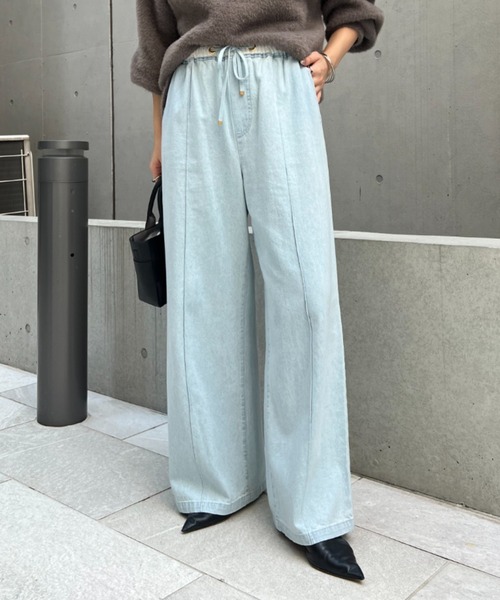 ジェナ　エスパスメルヴェィユ✨デニムミックスベスト✨新品 デニムミックスベスト | Jena espace merveilleux(ジェナ