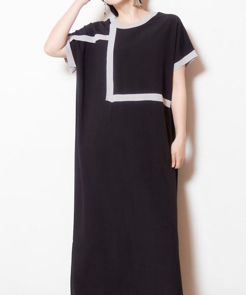 OSMOSIS(オズモーシス)の「2WAY切替ワンピース(ワンピース・レディース・ブラック/ネイビー/アイボリー・ONE SIZE)」の1枚目の写真