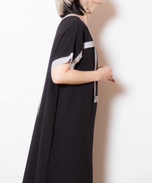 OSMOSIS(オズモーシス)の「2WAY切替ワンピース(ワンピース・レディース・ブラック/ネイビー/アイボリー・ONE SIZE)」の19枚目の写真
