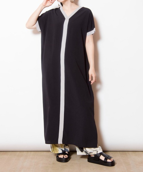 OSMOSIS(オズモーシス)の「2WAY切替ワンピース(ワンピース・レディース・ブラック/ネイビー/アイボリー・ONE SIZE)」の17枚目の写真