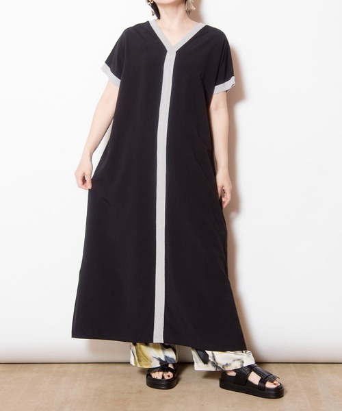 OSMOSIS(オズモーシス)の「2WAY切替ワンピース(ワンピース・レディース・ブラック/ネイビー/アイボリー・ONE SIZE)」の16枚目の写真
