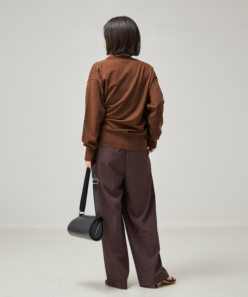 journal standard L'essage(ジャーナルスタンダードレサージュ)の「Washable/victriaデザインカーディガン(カーディガン/ボレロ・レディース・チャコールグレー/ベージュ/ネイビー・FREE)」の14枚目の写真
