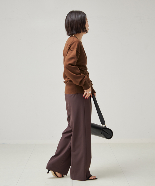 journal standard L'essage(ジャーナルスタンダードレサージュ)の「Washable/victriaデザインカーディガン(カーディガン/ボレロ・レディース・チャコールグレー/ベージュ/ネイビー・FREE)」の15枚目の写真