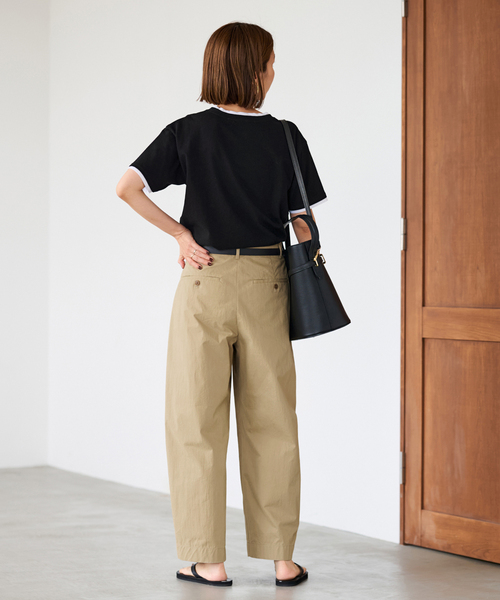 FＲAMeWORK コットンナイロンかクロップドパンツ コットンナイロンクロップドパンツ（その他パンツ）｜FRAMeWORK