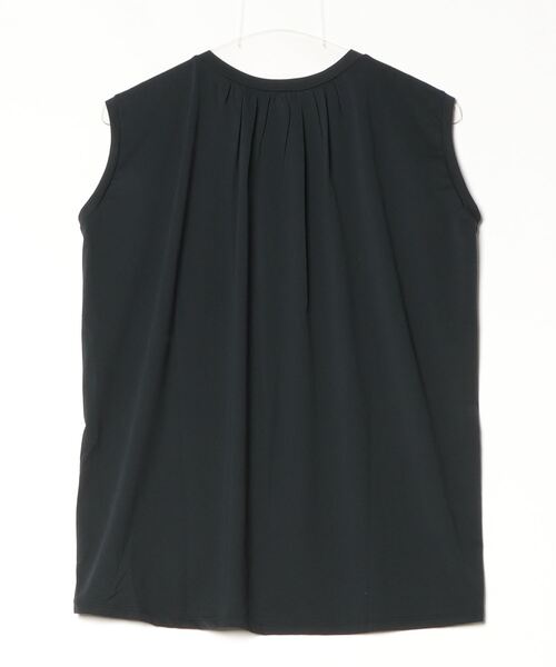 Julier Yoga and Relax（ジュリエヨガアンドリラックス）の「Julier ライトプライムノースリーブプルオーバー（Tシャツ/カットソー・レディース・ホワイト/ブラック/ブルー・FREE）」の17枚目の写真