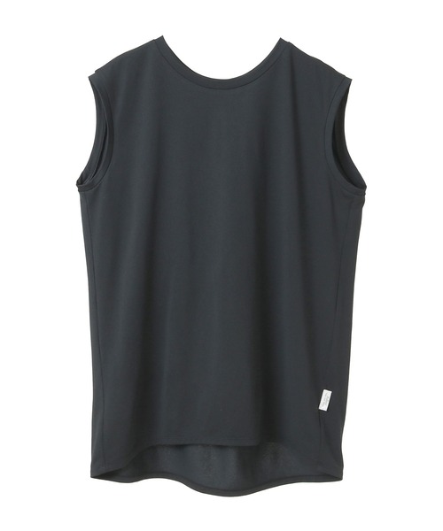 Julier Yoga and Relax（ジュリエヨガアンドリラックス）の「Julier ライトプライムノースリーブプルオーバー（Tシャツ/カットソー・レディース・ホワイト/ブラック/ブルー・FREE）」の2枚目の写真