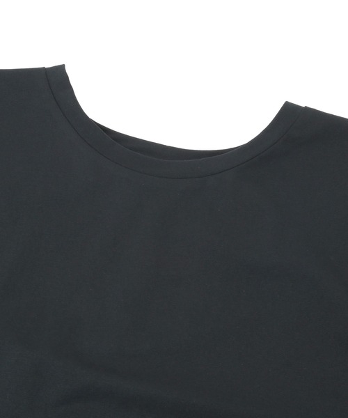 Julier Yoga and Relax（ジュリエヨガアンドリラックス）の「Julier ライトプライムノースリーブプルオーバー（Tシャツ/カットソー・レディース・ホワイト/ブラック/ブルー・FREE）」の11枚目の写真