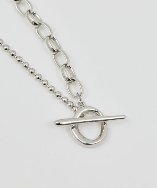 GALLARDAGALANTE（ガリャルダガランテ）の「コンビチェーンネックレス（ネックレス・レディース・シルバー/ゴールド・FREE）」の8枚目の写真