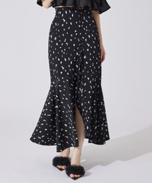 レースアップマーメイドスコートショートパンツ 夏服