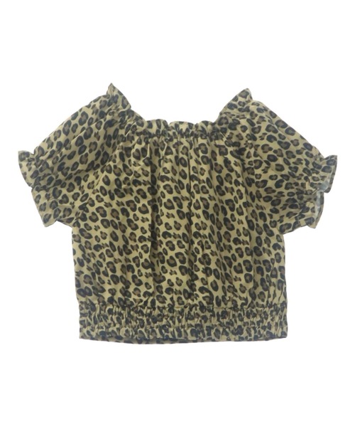 ANAP kids(アナップキッズ)の「パフスリーブ トップス(Tシャツ/カットソー・キッズ・ブラック/ブラウン/ホワイト・130cm/120cm/110cm)」の20枚目の写真