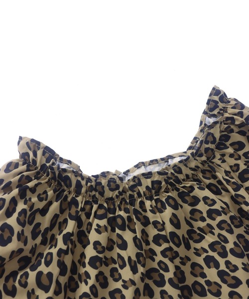 ANAP kids(アナップキッズ)の「パフスリーブ トップス(Tシャツ/カットソー・キッズ・ブラック/ブラウン/ホワイト・130cm/120cm/110cm)」の19枚目の写真