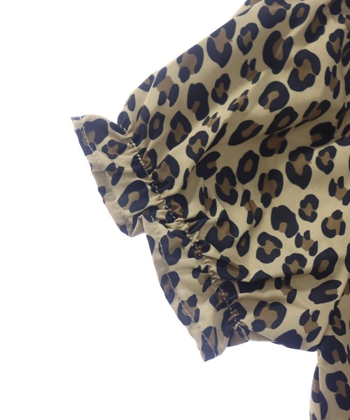 ANAP kids(アナップキッズ)の「パフスリーブ トップス(Tシャツ/カットソー・キッズ・ブラック/ブラウン/ホワイト・130cm/120cm/110cm)」の18枚目の写真