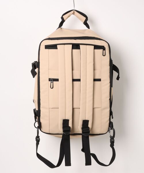Rivel(リヴェル)の「【BIENOTI】トラベルバッグ バックパック 2WAY 24L(バックパック/リュック・メンズ・クリーム/レッド/オレンジ/イエロー/カーキ/ブラック・FREE)」の14枚目の写真