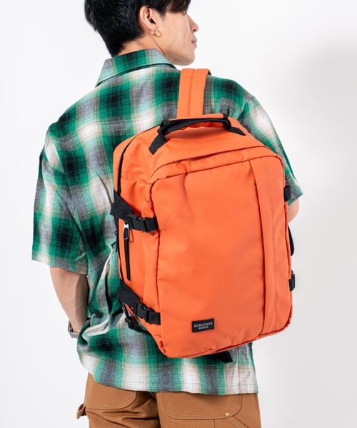 Rivel(リヴェル)の「【BIENOTI】トラベルバッグ バックパック 2WAY 24L(バックパック/リュック・メンズ・クリーム/レッド/オレンジ/イエロー/カーキ/ブラック・FREE)」の1枚目の写真