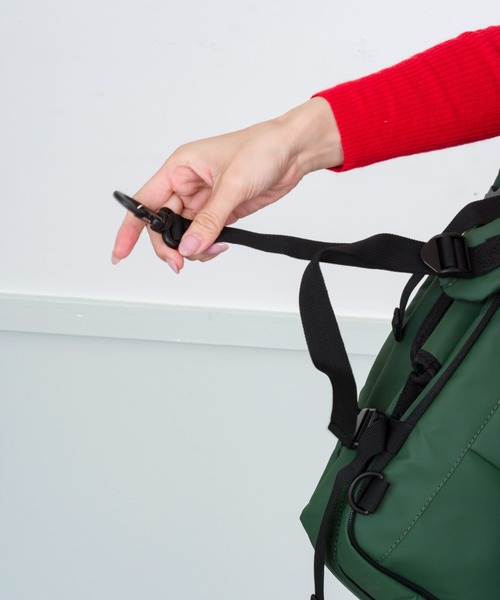 Rivel(リヴェル)の「【BIENOTI】トラベルバッグ バックパック 2WAY 24L(バックパック/リュック・メンズ・クリーム/レッド/オレンジ/イエロー/カーキ/ブラック・FREE)」の12枚目の写真
