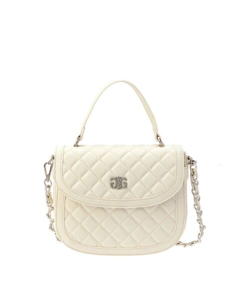 GYDA（ジェイダ）の「キルティング2WAYハンドBAG（ハンドバッグ・レディース・アイボリー/ブラック・FREE）」の14枚目の写真