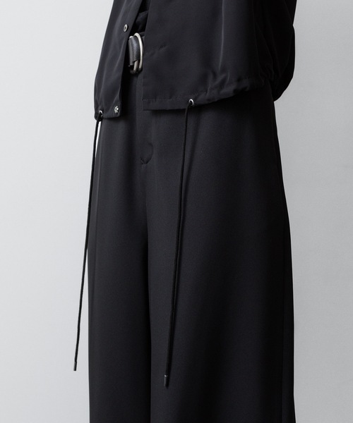 ato(アトウ)の「OVERSIZED DRAW CORD SHIRTS(シャツ/ブラウス・メンズ・ホワイト/ブラック・44/46/48)」の17枚目の写真