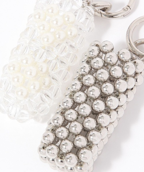 LOWRYS FARM(ローリーズファーム)の「ビーズリップケース 581254(その他雑貨・レディース・ピンク系その他/ホワイト系その他2/ホワイト系その他/ピンク系その他2/シルバー/オフホワイト・FREE)」の14枚目の写真