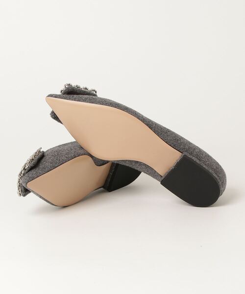 セール】Pippichic / ビジュー フラットパンプス（バレエシューズ