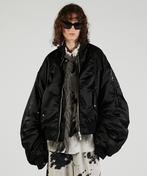 セール】リバーシブルファーMA-1 / Reversible fur MA-1（MA-1