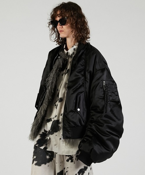 セール】リバーシブルファーMA-1 / Reversible fur MA-1（MA-1