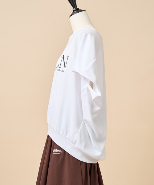 AMERICANA アメリカーナ　スリット　フレンチスリーブ　Tシャツ AMERICANA アメリカーナ スリット フレンチスリーブ Tシャツ