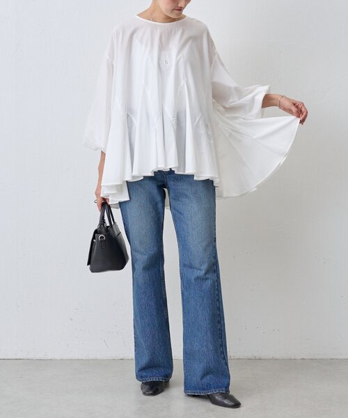 花びらフレアーブラウス（シャツ/ブラウス）｜BEARDSLEY（ビアズリー