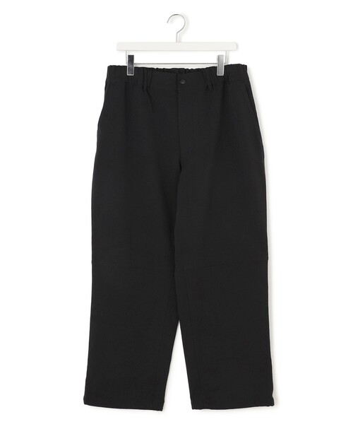 J.PRESS YORK STREET（ジェイプレスヨークストリート）の「【UNISEX】ウールライクイージーパンツ（その他パンツ・メンズ・ブラック系/ライトグレー系・SMALL/MEDIUM/LARGE）」の2枚目の写真