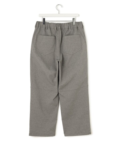 J.PRESS YORK STREET（ジェイプレスヨークストリート）の「【UNISEX】ウールライクイージーパンツ（その他パンツ・メンズ・ブラック系/ライトグレー系・SMALL/MEDIUM/LARGE）」の3枚目の写真