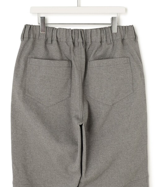 J.PRESS YORK STREET（ジェイプレスヨークストリート）の「【UNISEX】ウールライクイージーパンツ（その他パンツ・メンズ・ブラック系/ライトグレー系・SMALL/MEDIUM/LARGE）」の5枚目の写真