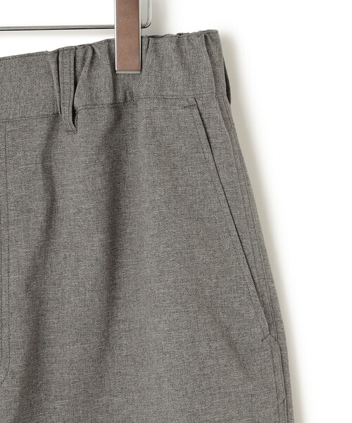 J.PRESS YORK STREET（ジェイプレスヨークストリート）の「【UNISEX】ウールライクイージーパンツ（その他パンツ・メンズ・ブラック系/ライトグレー系・SMALL/MEDIUM/LARGE）」の6枚目の写真