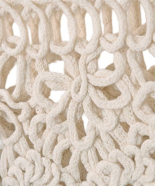 marjour（マージュール）の「MACRAME KNIT FRINGE VEST（ベスト・レディース・アイボリー・M）」の21枚目の写真