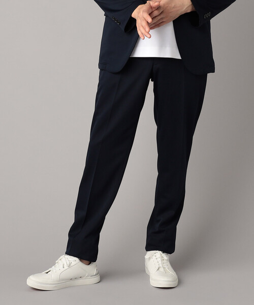 COMME CA MEN(コムサメン)の「【セットアップ対応】マイクロメッシュエアージャージー テーパードパンツ(スラックス・メンズ・グレー/ブラック/ネイビー・XL/L/M/S/XS)」の3枚目の写真