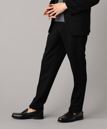 COMME CA MEN | 【セットアップ対応】マイクロメッシュエアージャージー テーパードパンツ(スラックス)