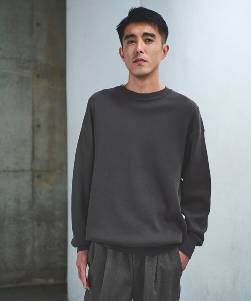 A.PRESSE グリーン クルーネック トレーナー size3 A.PRESSE グリーン クルーネック トレーナー size3 A.PRESSE