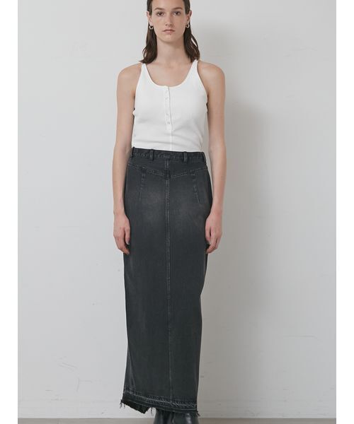styling/(スタイリング)の「ヘンリーネックタンクトップ(タンクトップ・レディース・オフホワイト/ブラック/カーキ/レッド・F)」の12枚目の写真