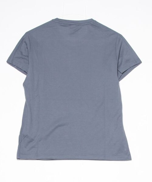 adidas(アディダス)の「アディダス adidas AEROREADY トレイン エッセンシャルズ ミニマル ロゴ クルーネック半袖Tシャツ(Tシャツ/カットソー・レディース・サックスブルー・L/M/XL)」の2枚目の写真