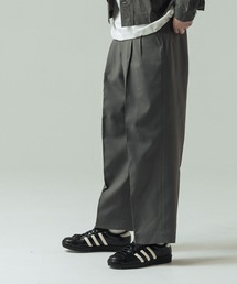 SLICK（スリック）の「【SLICK スリック】Tech Twill Two Tuck Slacks テックツイルツータックワイドスラックス   クラシック セットアップ（スラックス）」