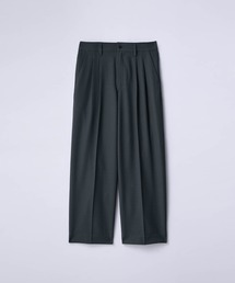 SLICK（スリック）の「【SLICK スリック】Tech Twill Two Tuck Slacks テックツイルツータックワイドスラックス   クラシック セットアップ（スラックス）」