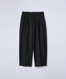 SLICK（スリック）の「【SLICK スリック】Tech Twill Two Tuck Slacks テックツイルツータックワイドスラックス   クラシック セットアップ（スラックス）」