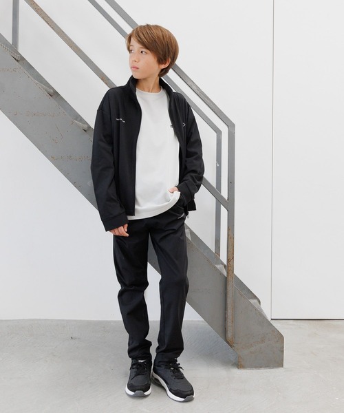 GLOBAL WORK（グローバルワーク）の「スゴラクストレッチリブパンツ/575618（その他パンツ・キッズ・チャコールグレー/グレー/カーキ/ブラック・160cm/150cm/140cm/130cm）」の15枚目の写真