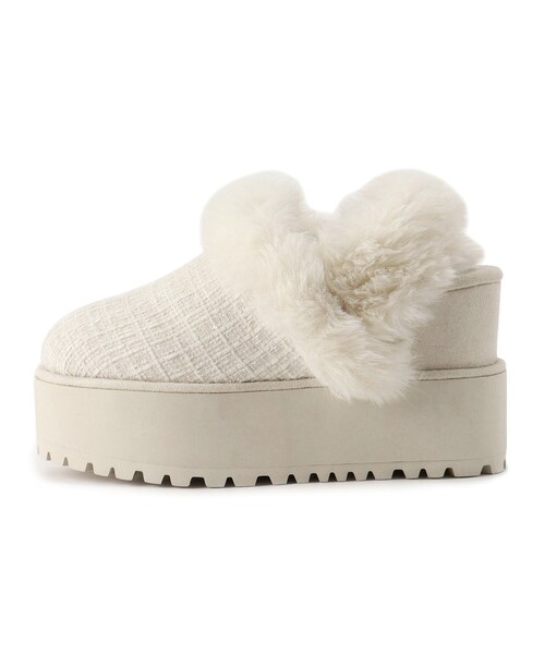 ESPERANZA SNSで話題！厚底2WAYフェイクムートンサボ セール】SNSで話題！厚底2WAYフェイクムートンサボ（ブーツ