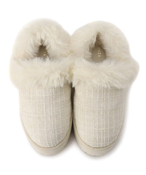 セール】SNSで話題！厚底2WAYフェイクムートンサボ（ブーツ