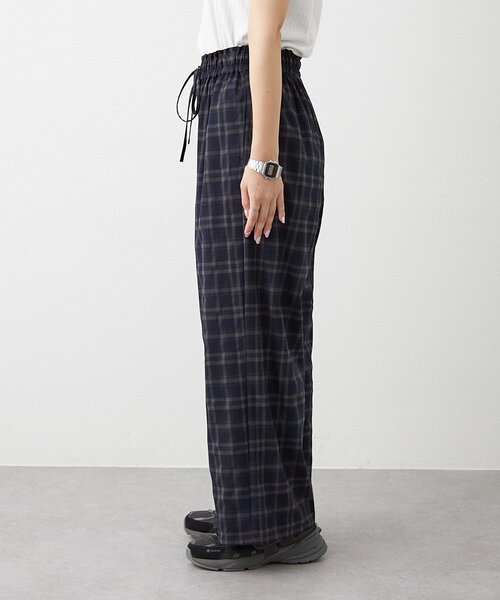 WILLOW（ウィロー）の「【willow】チェックイージーパンツ（その他パンツ・レディース・ネイビー/ブラウン・MEDIUM/SMALL）」の21枚目の写真
