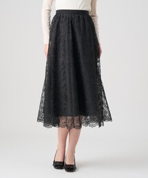 ANAYI（アナイ）の「レースフラワーチュールギャザー スカート（スカート）」