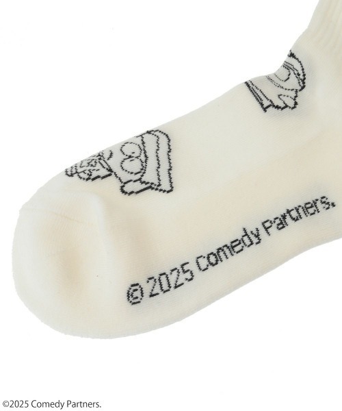 Candy Stripper（キャンディストリッパー）の「【SOUTH PARK】4BOYS RIB ソックス（ソックス/靴下・レディース・ブラック/オフホワイト・FREE）」の7枚目の写真