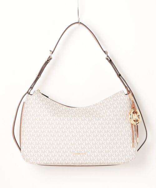 MICHAEL KORS(マイケルコース)の「NOLITA ショルダー ミディアム - MKシグネチャー(ショルダーバッグ・レディース・ホワイト系その他・FREE)」の4枚目の写真